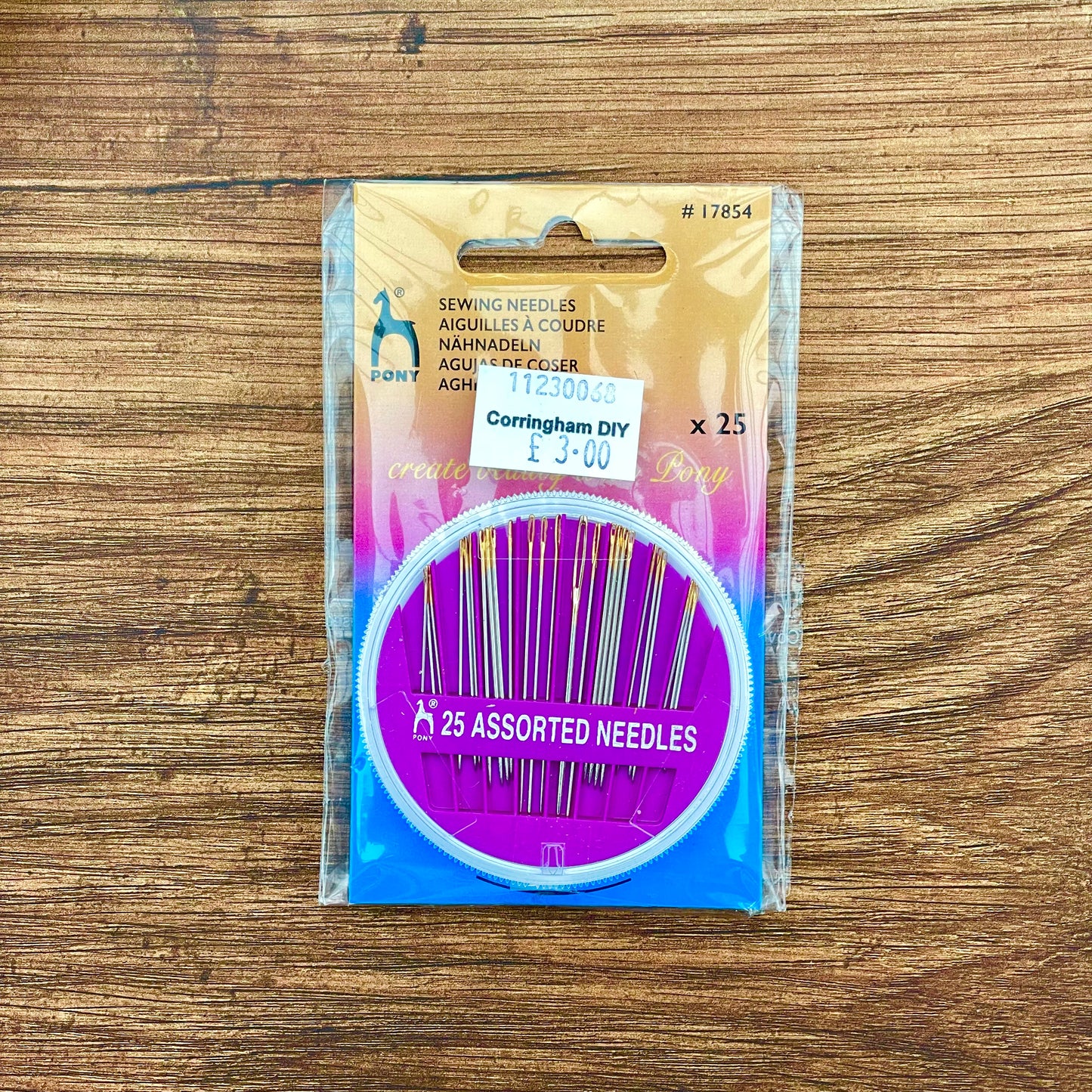 PONY SEWING NEEDLES