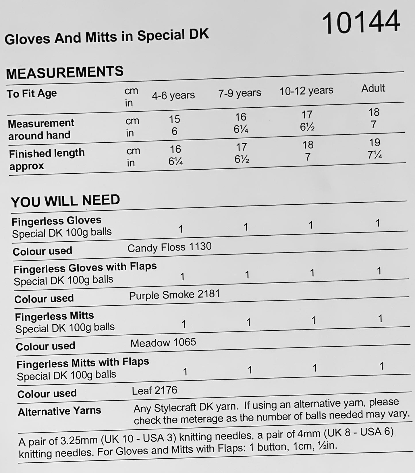 STYLECRAFT 10144