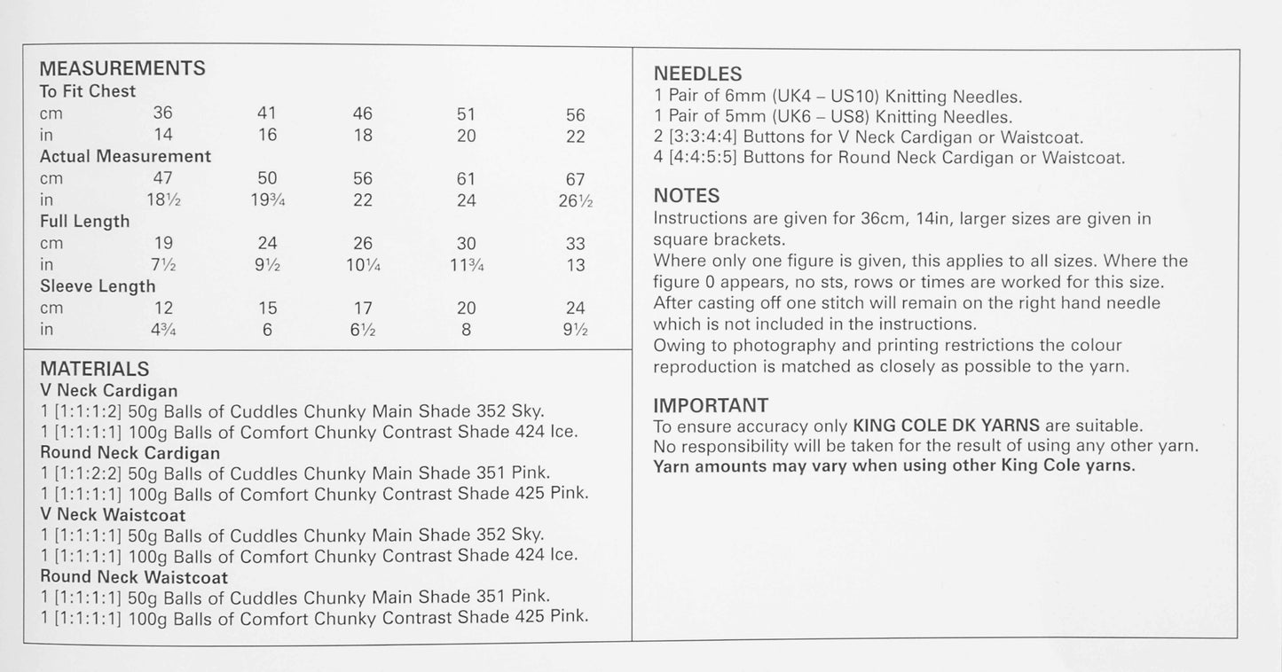 KING COLE 4175