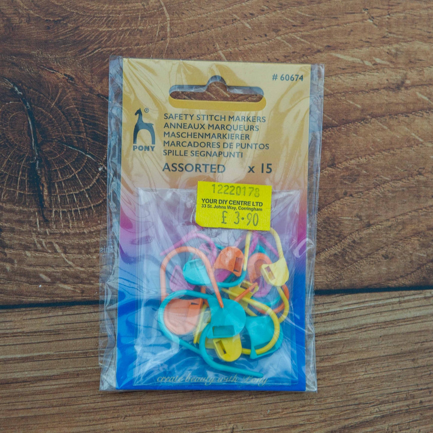 SAFETY STITCH MARKERS X 15