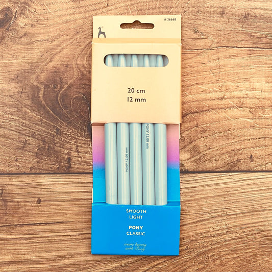 PONY CLASSIC  NEEDLES 20CM X 12MM