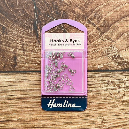 HEMLINE HOOK & EYES