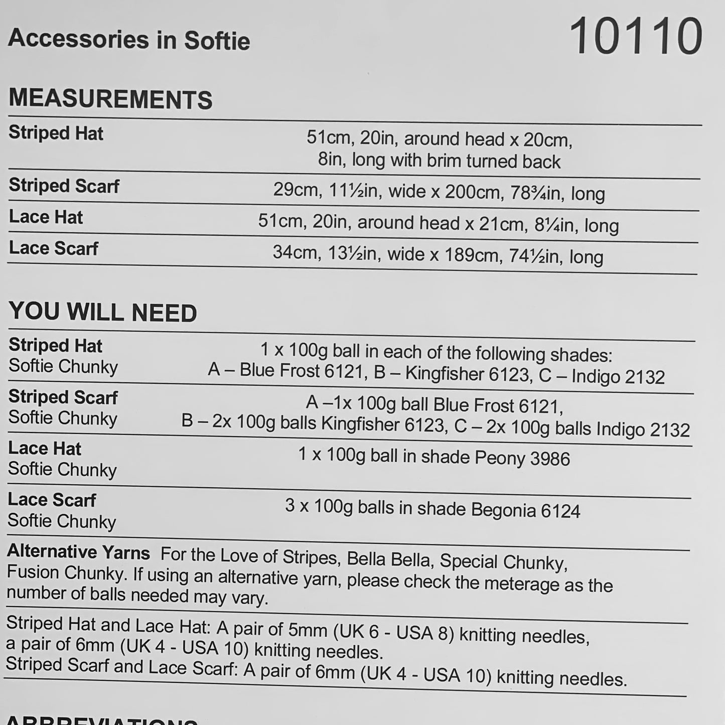 STYLECRAFT 10110
