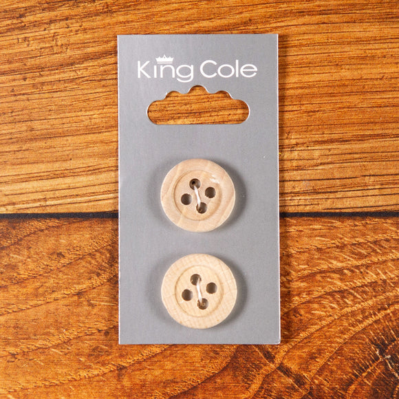 KING COLE CARDED BUTTONS-100