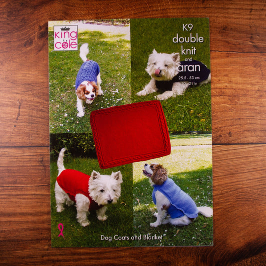 KING COLE K9 DOG COAT AND BLANKET
