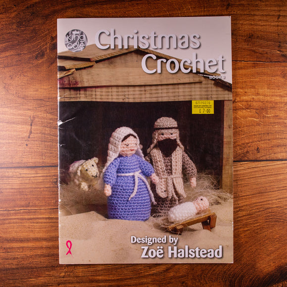 KING COLE  CHRISTMAS CROCHET BOOK 3