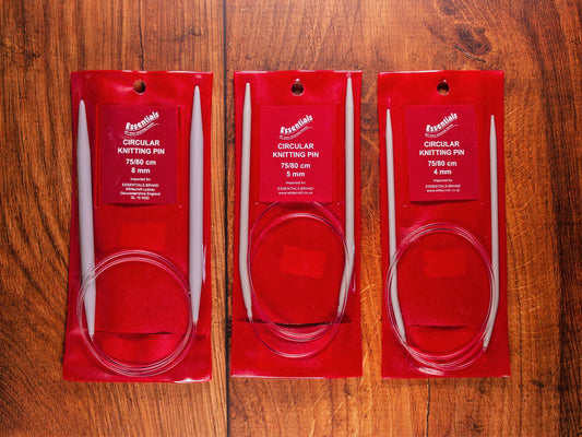 ESSENTIALS CIRCULAR KNITTING PINS