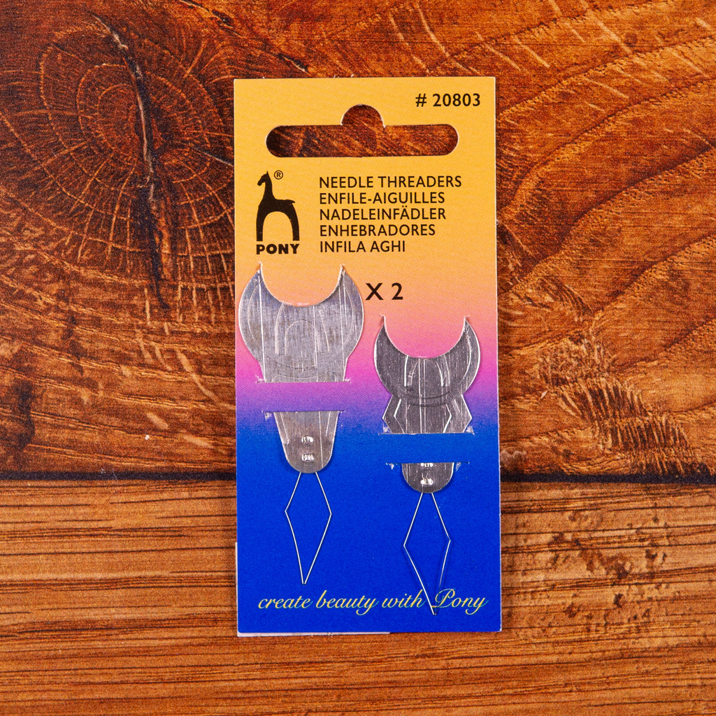 PONY NEEDLE THREADERS X2