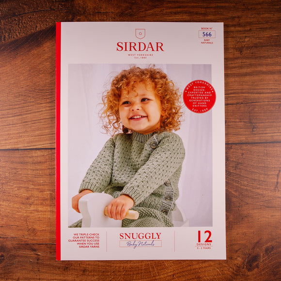 SIRDAR SNUGGLY BABY NATURALS BOOK 566