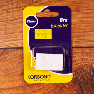 KORBOND 25mm BRA EXTENDER WHITE