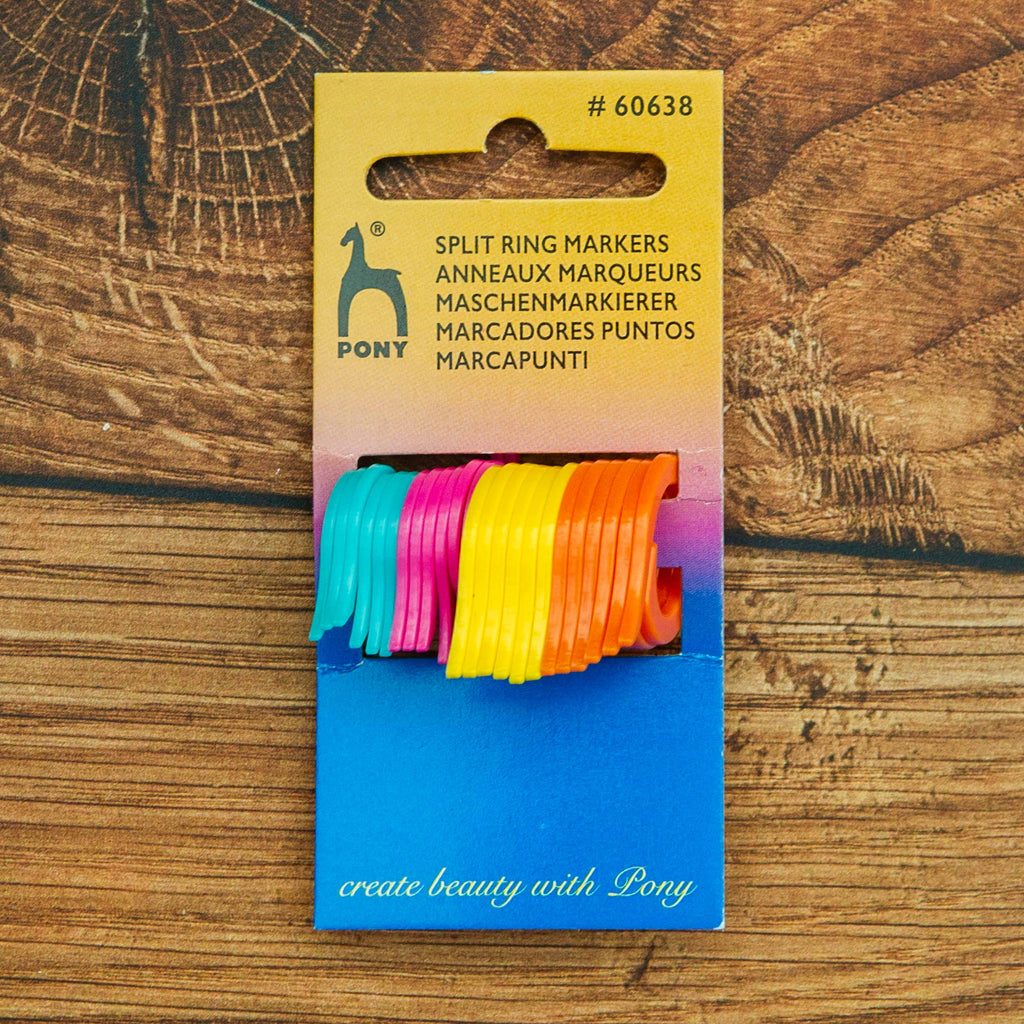 PONY SPLIT RING MARKERS