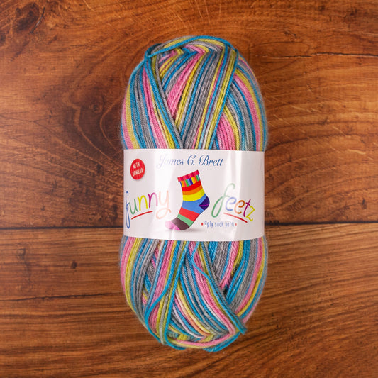 FUNNY FEETZ 4PLY