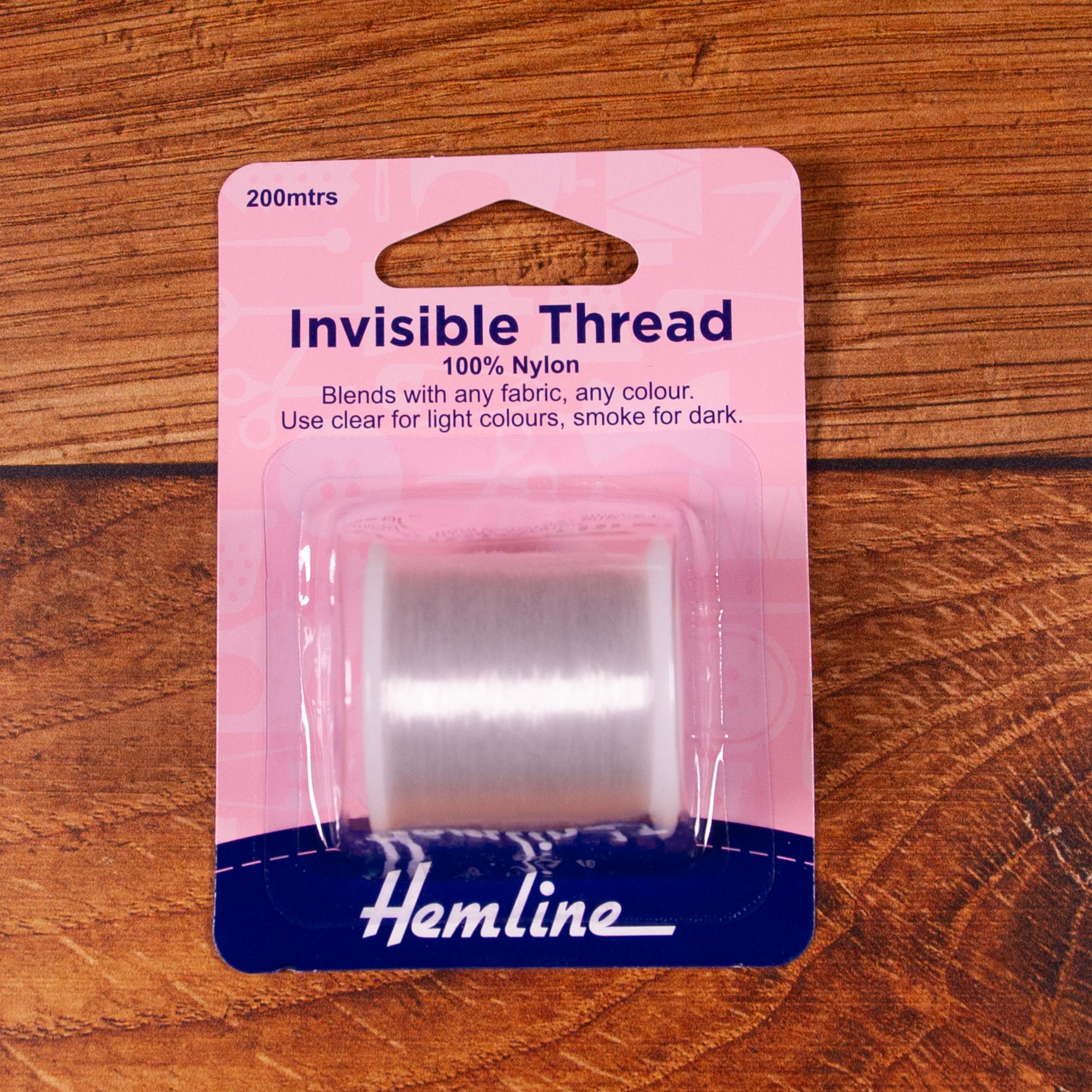 Light Intesible Thread INVISIBLE THREAD – Crafty Wool Barn