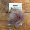 FAUX FUR POM POM's